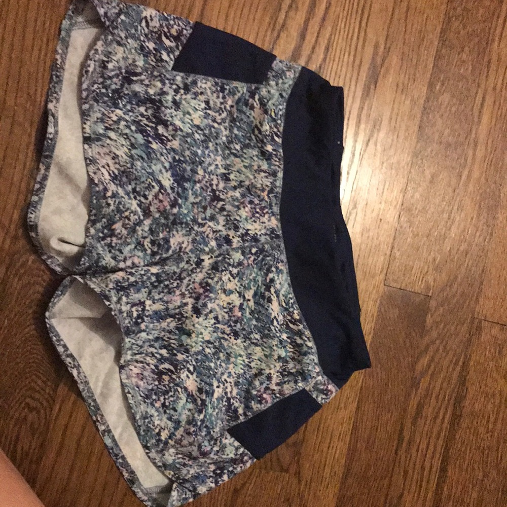 Athleta girl multi-color shorts size 7